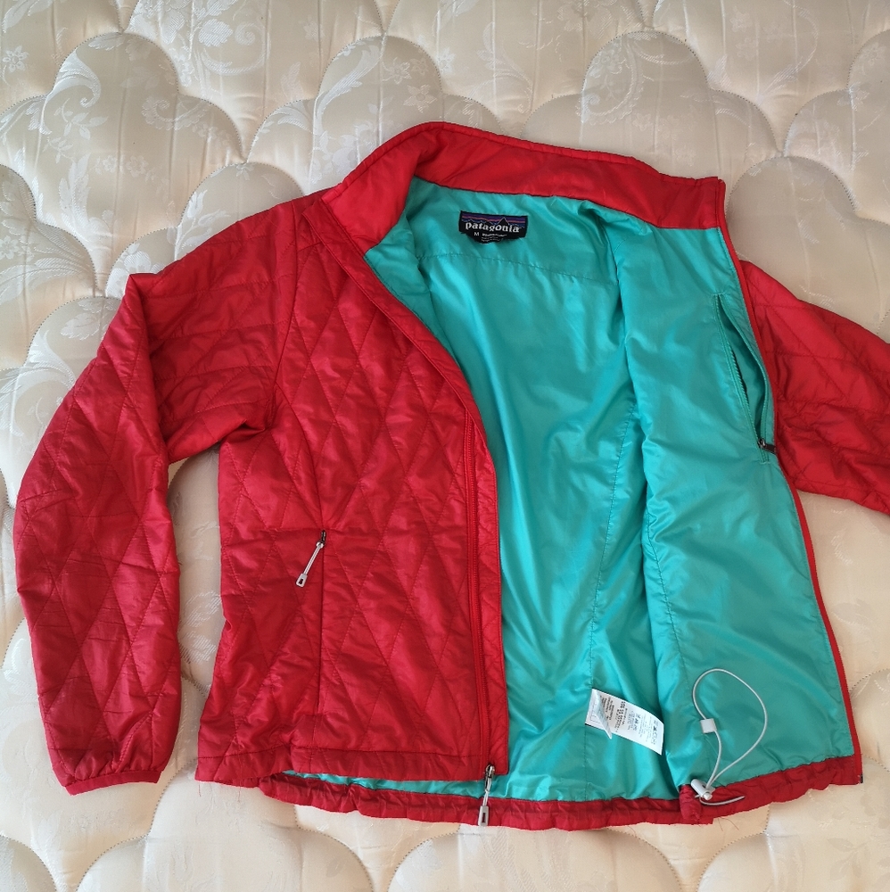 Patagonia Micro Puff Primaloft Jacket - Salmon